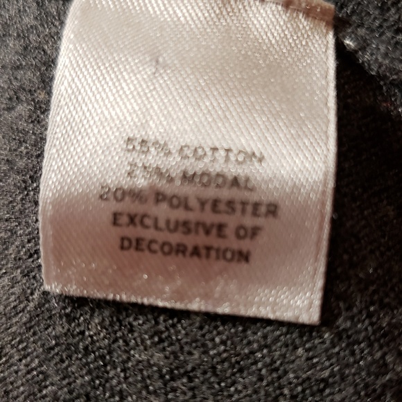 Halogen Long Sleeve Gray Tunic Top - Picture 4 of 4